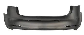 rear bumperREAR FASCIA SVC-CN, WITH PARKING ASSIST BRACKETS,UNPAINTED