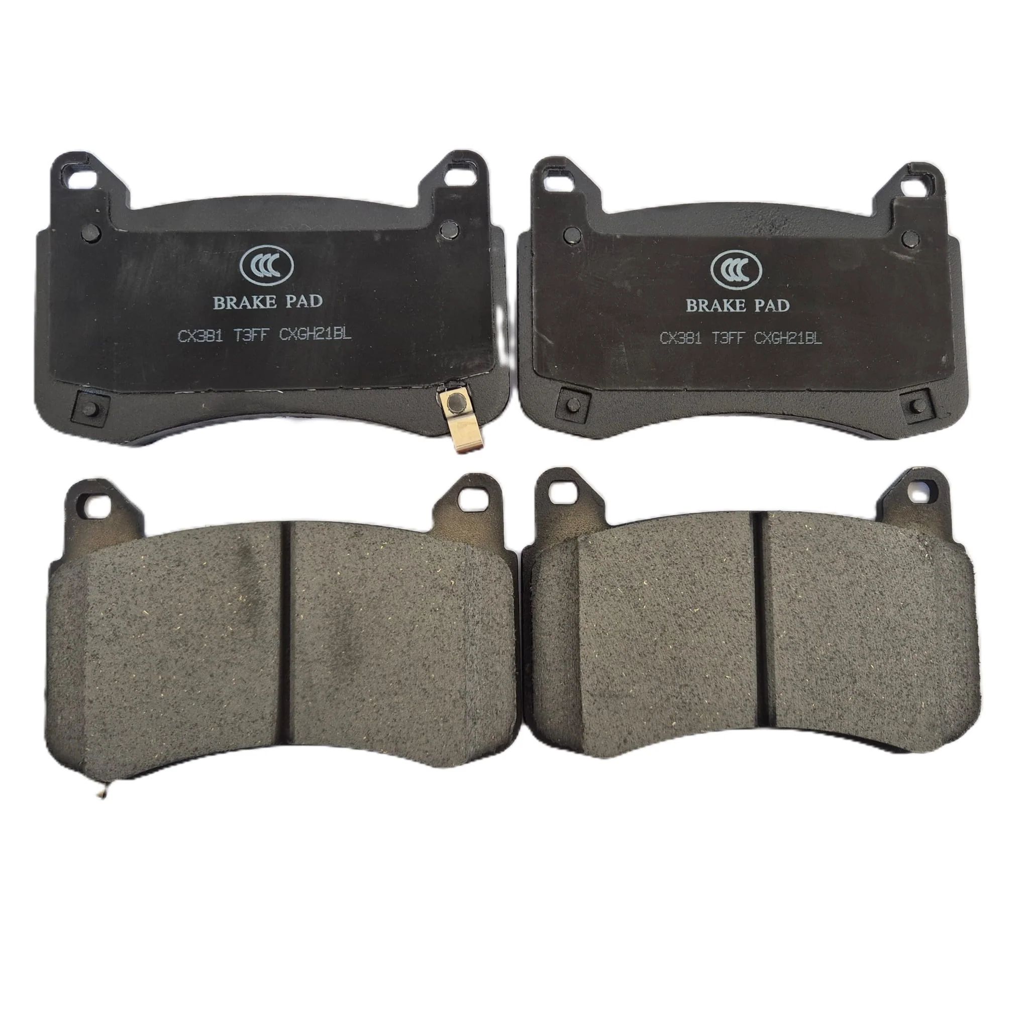 Performance version of the front brake pad