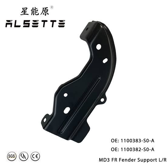 Fender connection bracket RH