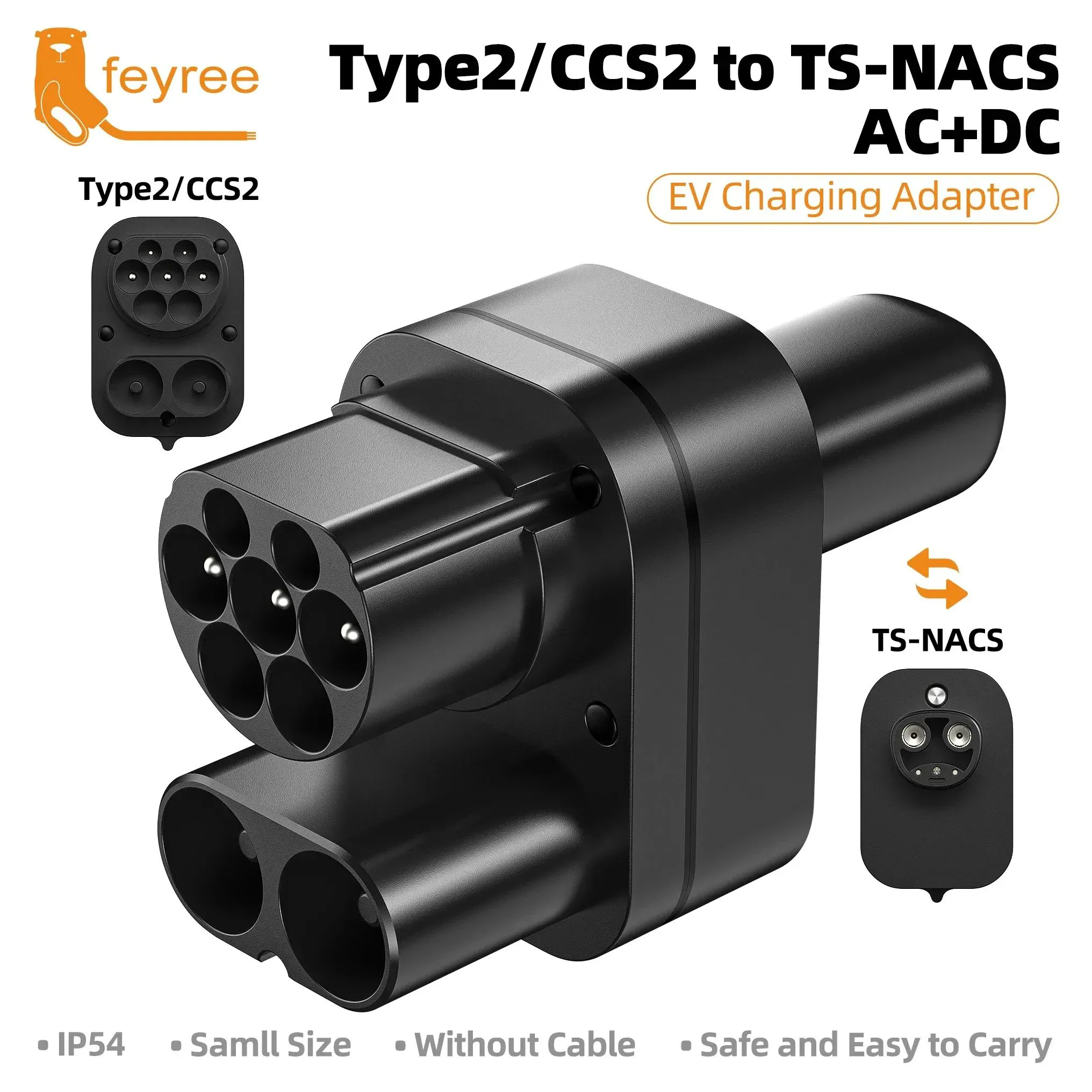 AC DC CSS2 TO teasla adapter