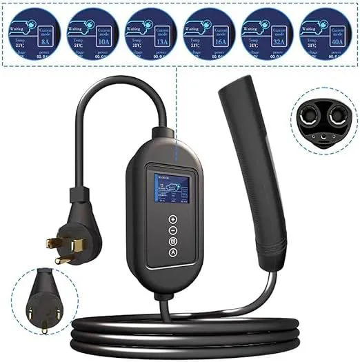 1 adapter charger 40A  9.6KW